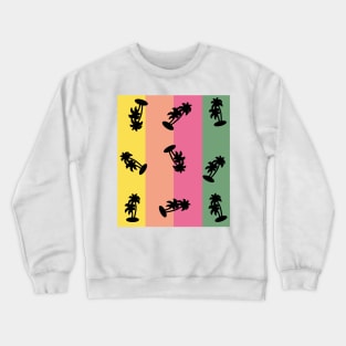 90s Palm Tree Vibe Crewneck Sweatshirt